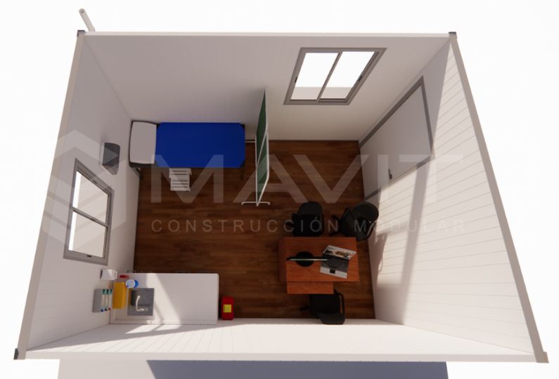 modulos hospitales temporales