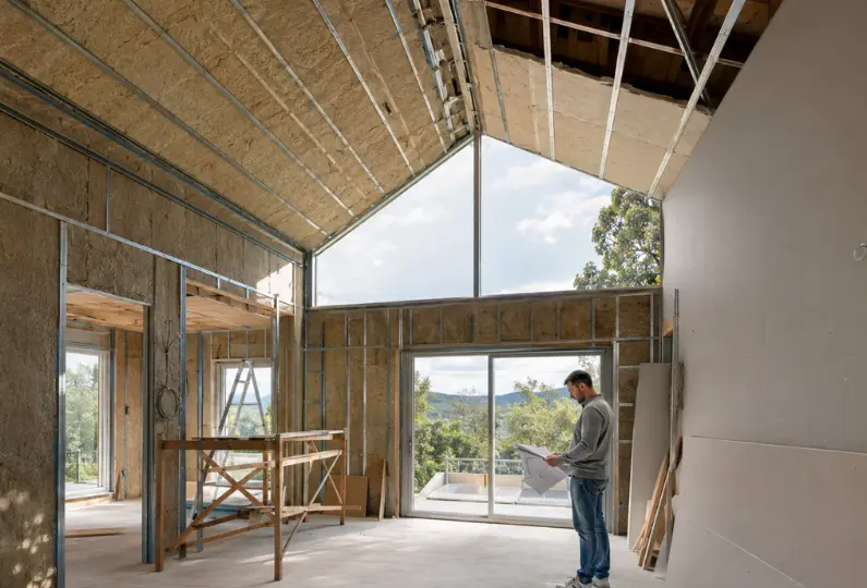 aislamiento termico vivienda moderna ahorro energetico