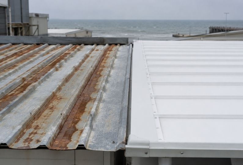 comparacion-corrosion-techo-aluzinc panel upvc zona costera
