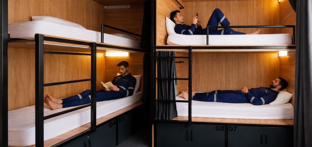 modulos cuartos prefabricados campamento
